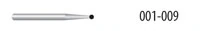 Diamond FG 801-009M Round Bur, Friction Grip, Medium, 9.0 mm, 5/Package - Diamond FG 801-009M - Image 1