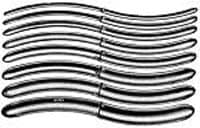 Miltex-Integra Hegar Uterine Dilator, 12mm, Each - Dilator Hegar Uterine - Image 1