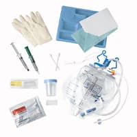 Medline Urine Meter Tray, 16 Fr, 5 cc, Sterile - Urine Meter Tray 16Fr 5cc - Image 1