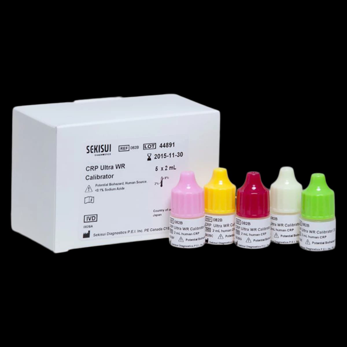 CRP WR-US Calibrator, C-Reactive Protein, Wide Range, 5x2mL Kit, 1/Box - CRP WR-US Calibrator - Image 1