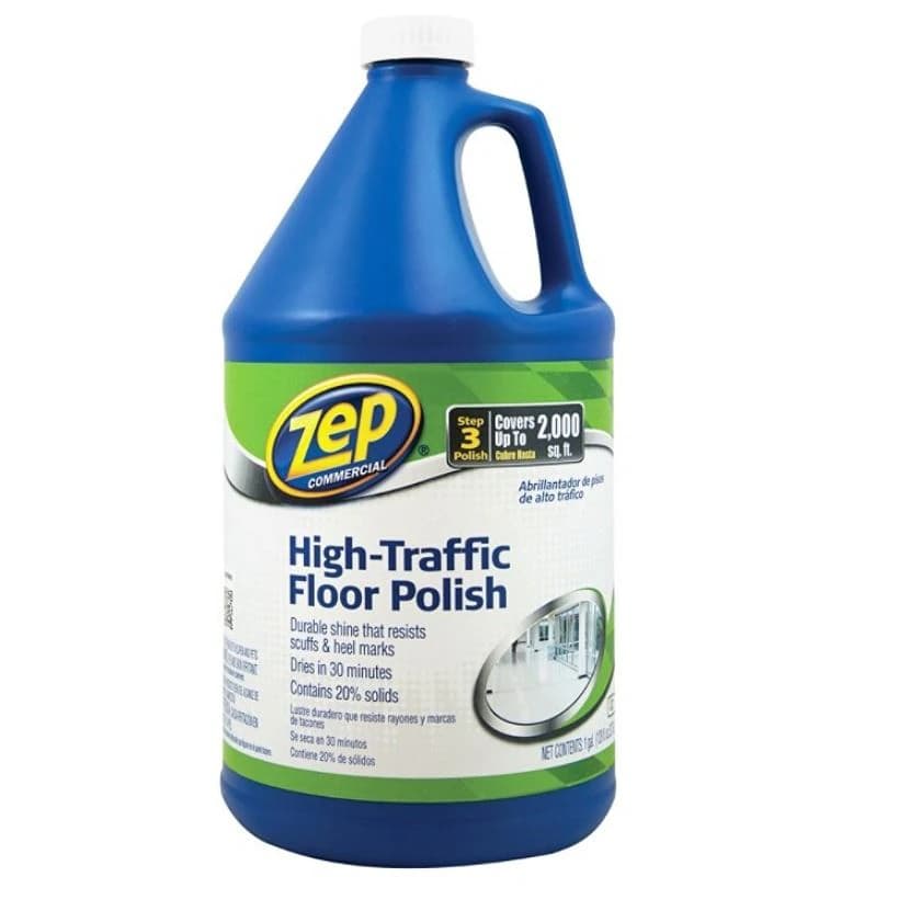 Zep Commercial High-Traffic Floor Finish, 1 Gallon - Zep Floor Finish High Traffic - Image 1
