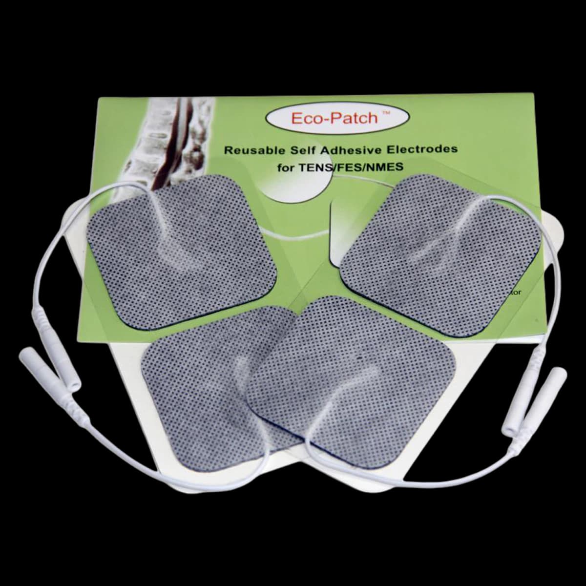 Niko-Stim Electrode with Wires, ECG/EKG Electrode, 4/Package - Niko-Stim Electrode w/Wires - Image 1