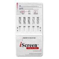 iScreen One Step Drug Screen Test Kit, 5 Panel, Moderately Complex, 25/Box - IScreen One Step Drug Card - Image 1