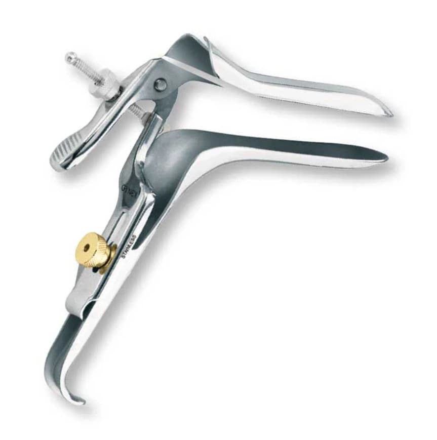 Gynex Graves Vaginal Speculum, Open, Medium, 110mm, Each - Speculum Vaginal Graves Open - Image 1
