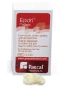 EpiDri Hemostatic Cotton Pellets with Epinephrine, Size #3 (4mm), Yellow, 1.9 mg Racemic Epinephrine HCl per Pellet, 350/Box, 12-100 - Epidri 1.9Mg/Pellet Epinephrine - Image 1