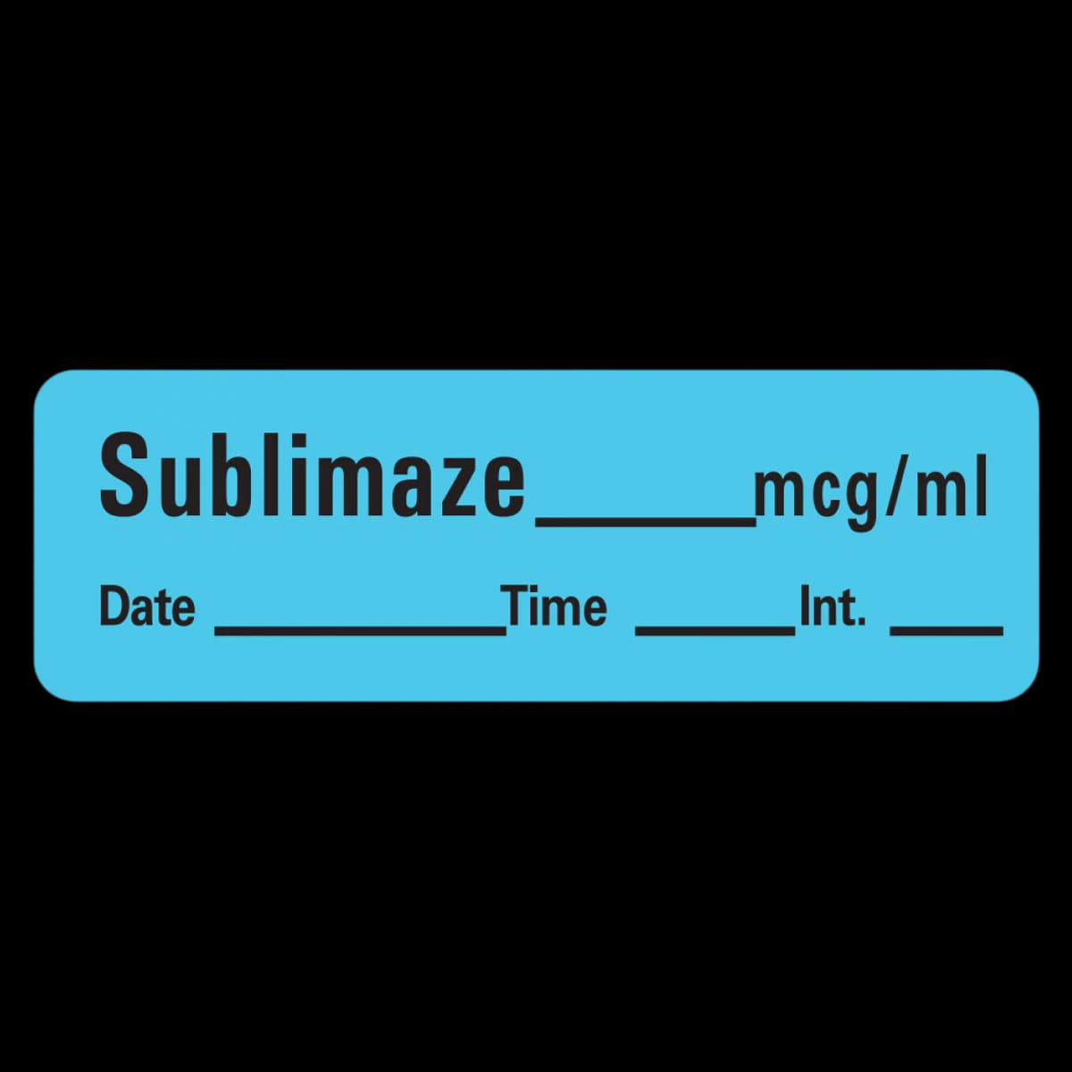 Label Sublimaze, 600/Roll, 1 Roll - Label Sublimaze - Image 1