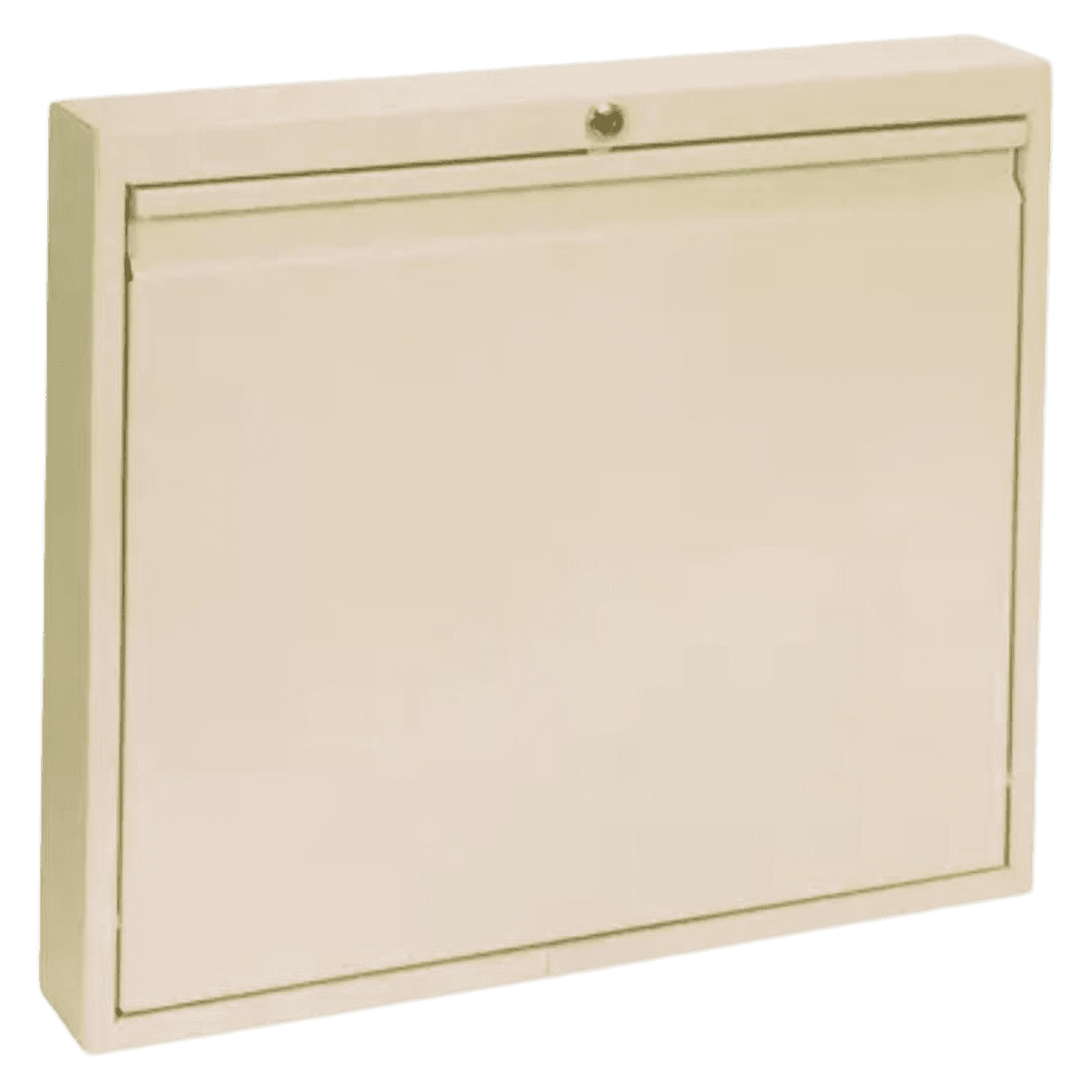 Omnimed Deluxe Full Size Wall Desk, Light Gray - Wall Desk Full Size Deluxe - Image 1