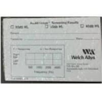 Welch-Allyn Paper Recording Form, 25/Package - Paper Recording Form - Image 1