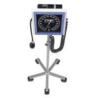 Riester Big Ben Aneroid Sphygmomanometer, Square, Black/Blue, Latex-Free, Arm Dial Display - Aneroid Syphg Square Floor Mod - Image 1
