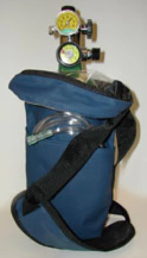 Mada Medical Products Oxy-Uni-Pak Oxygen Kit, Aluminum, 249L, Each - Oxy-Uni-Pak Bag Shoulder - Image 1