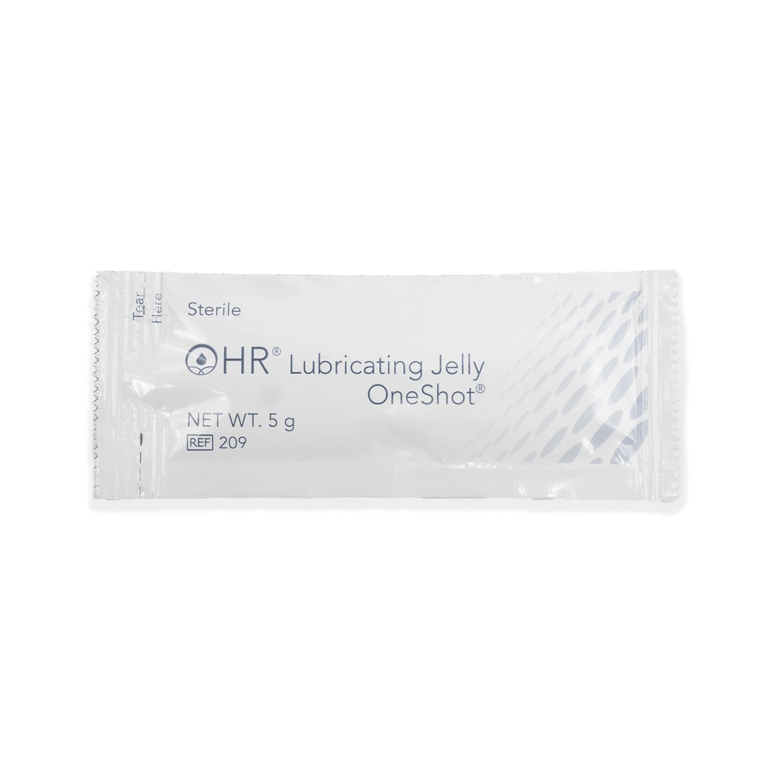 HR Healthcare One Shot Lubricating Jelly, 5 g Packet, 144/Box - Lubricating Jelly Packet - Image 1