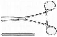 Rochester-Carmalt Hemostatic Forceps, Straight, 6-1/4" (16 cm), Stainless Steel - Forcep Hemostat Roch-Carm Strt - Image 1