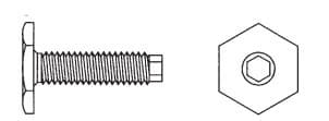 Hex Bolt 5/16-18 x 2" - Hex Bolt 5/16x18x2" - Image 1