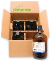 Ethylene Glycol, Lab Grade/Certified, 4L Amber Glass Bottle - Ethylene Glycol Lab Grade/Cert - Image 1