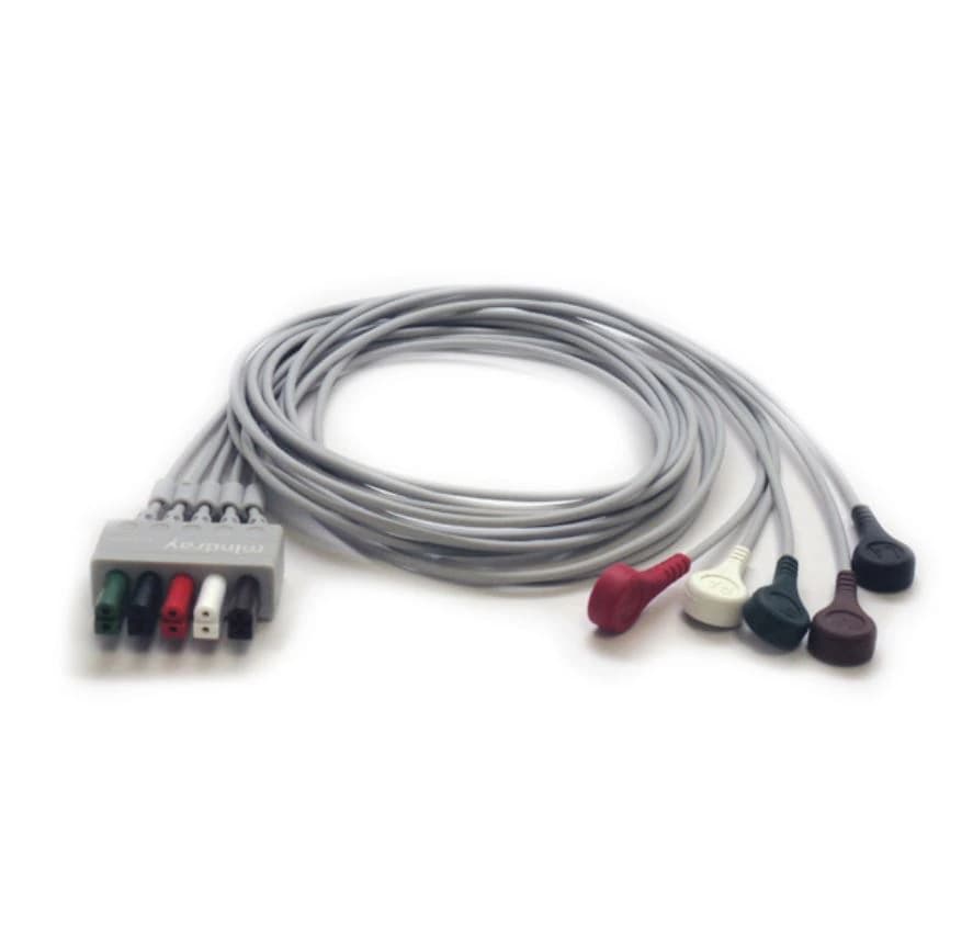 Mindray ECG Leadwire, 5-Lead AHA, Each - ECG Leadwire 5-Lead AHA - Image 1