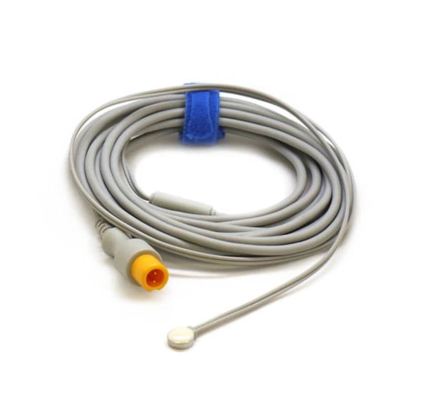 Mindray Temperature Probe, Adult, 2-Pin Connector - Temperature Probe Adult 2Pin - Image 1