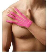 SpiderTech Kinesiology Tape, Lymphatic, 100% Cotton/Poly Acrylic, Small, Pink, Non-Sterile, 10/Box - Tape SpiderTech Lymphatic - Image 1