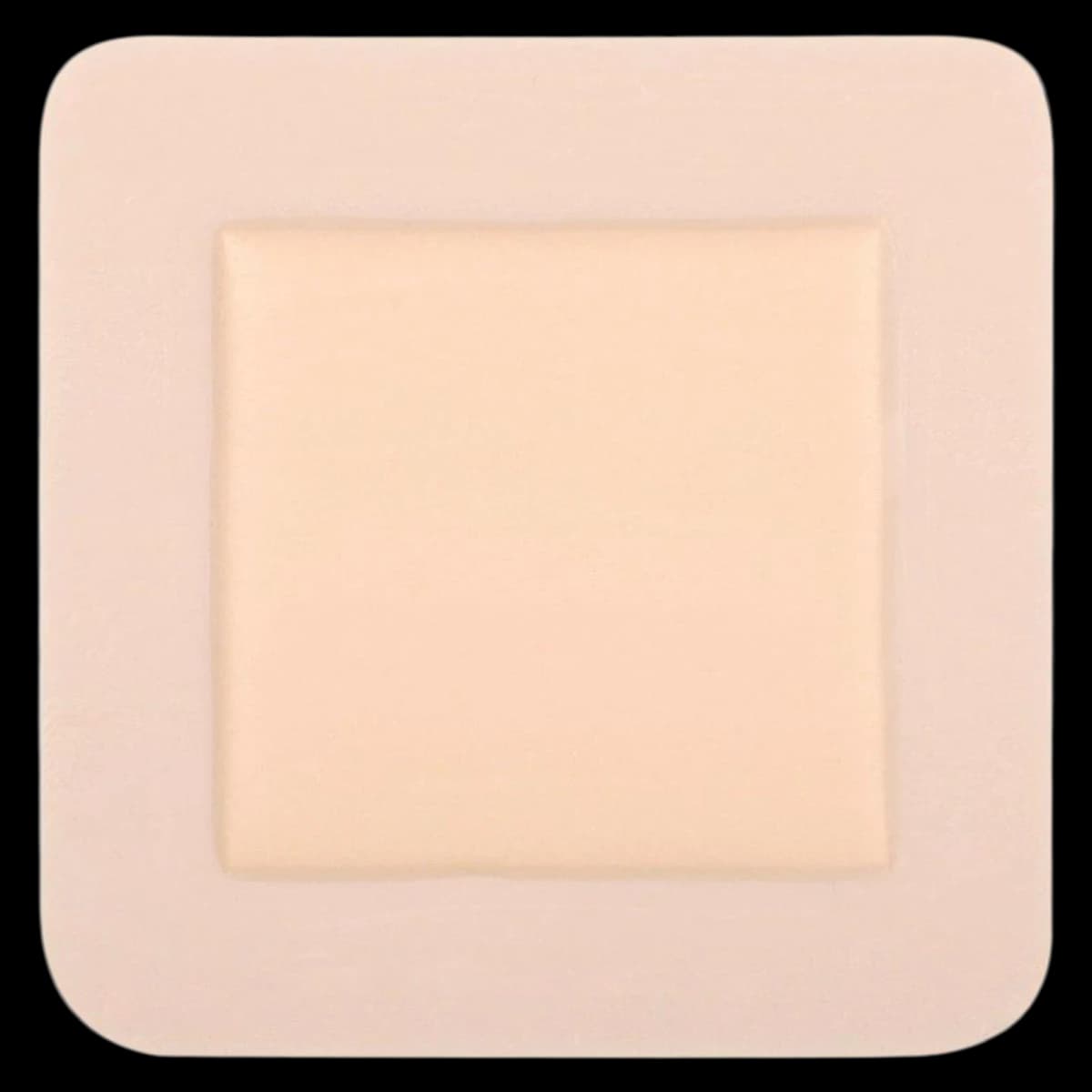 Medline Optifoam Adhesive Foam Wound Dressing, 6x6", Sterile, Latex-Free - MED Drssing Optifoam ADH LF ST - Image 1