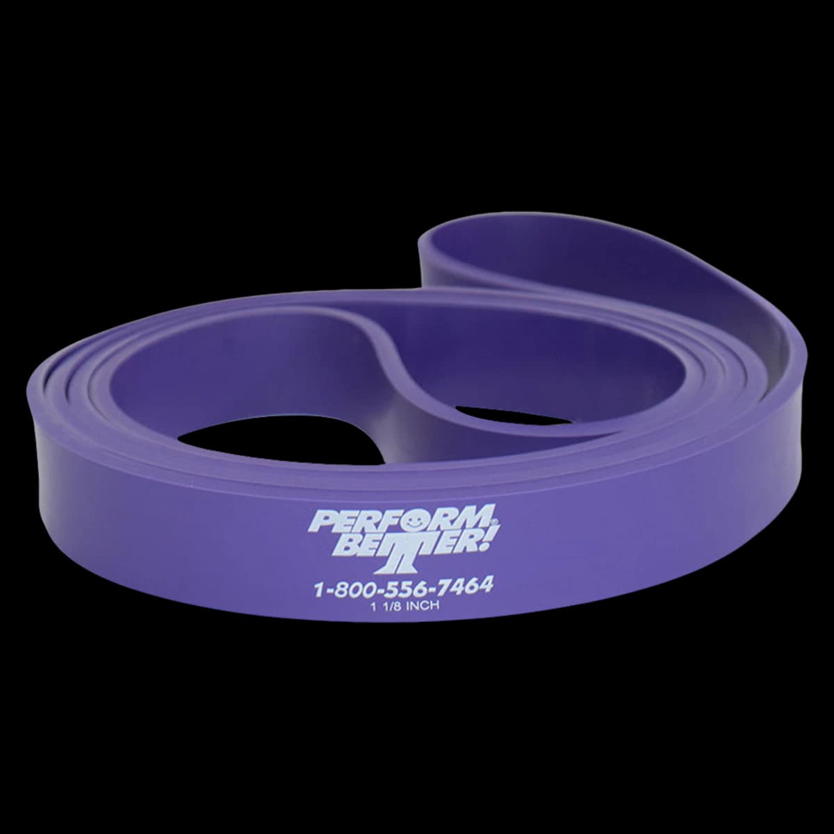 SuperBand Exercise Band, Purple, 50-75 lb Resistance, 40" x 1" - Superband Rbr Purple 50-75lb - Image 1
