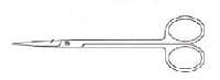 Spencer Stitch Scissors, Straight, 3-1/2" Stainless Steel, Each - Scissor Stch Spencer Strt Dlct - Image 1