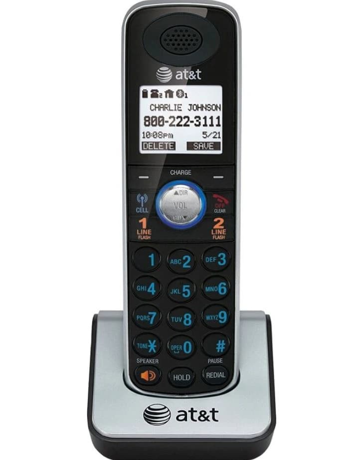 VTech AT&T DECT 6.0 TL86009 Cordless Phone Handset - Telephone Handset Vtech Crdls - Image 1