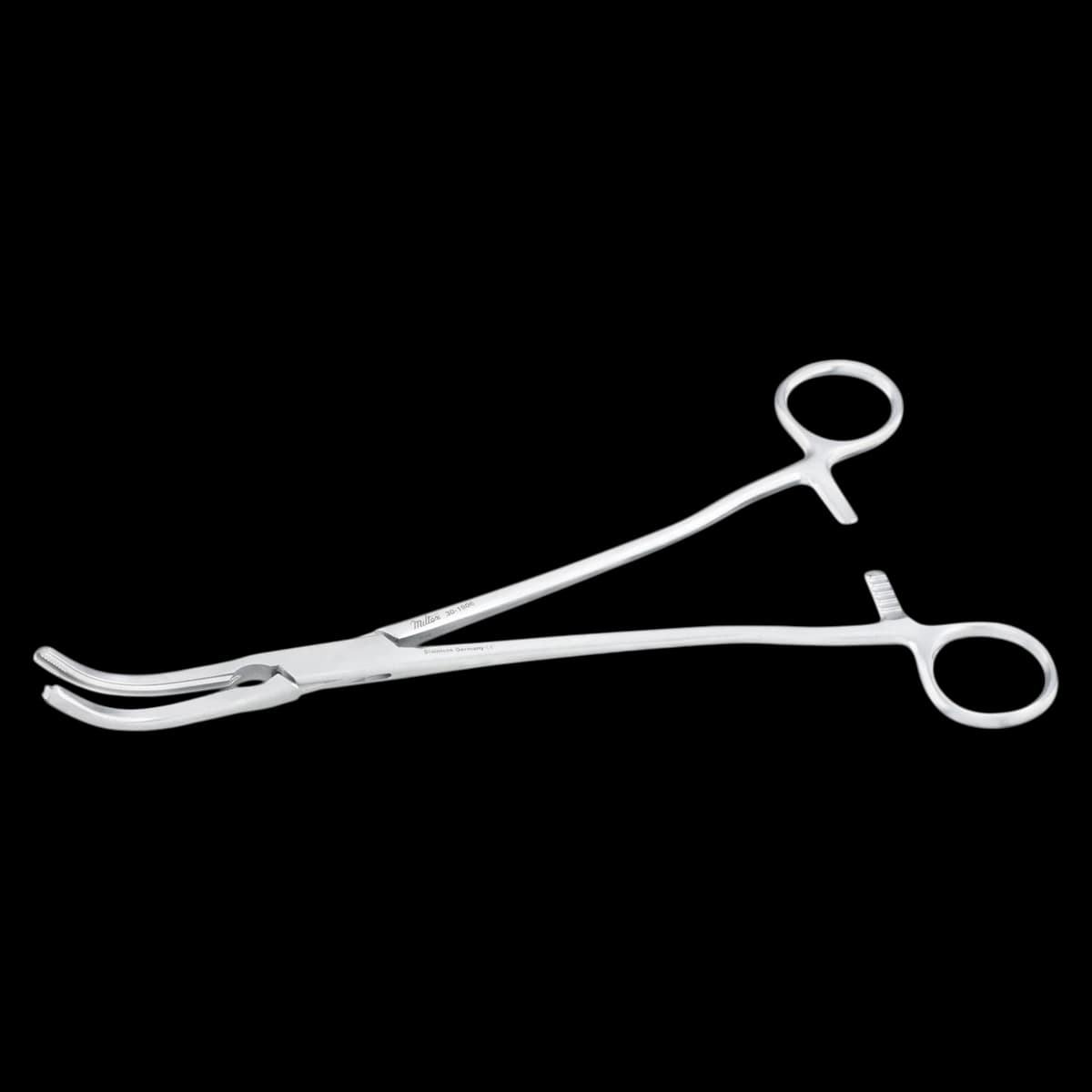Miltex Z-Type Hysterectomy-Parametrium Forceps, Curved, 12" - Miltex - Z-Type Forceps Cvd 12 Hysterectomy-Parametrium - Image 1