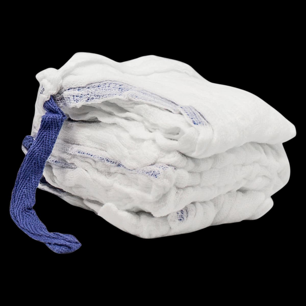 Dukal Pre-Washed Laparotomy Sponge, 12x12", Non-Sterile, X-Ray Detectable, 100% Cotton - Laparotomy Sponge Xray NS - Image 1