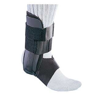 DJO Procare Stirrup Ankle Brace, Adult, Neoprene, 10" Universal, One Size - Brace Orthopedic Procare Ankle - Image 1