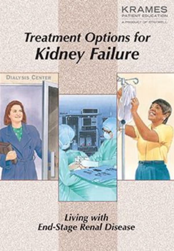 Treatment Options for Kidney Failure Educational Booklet, 7" x 10", 24 Pages, Each - Treatment Opt f/Kidney Failure - Image 1