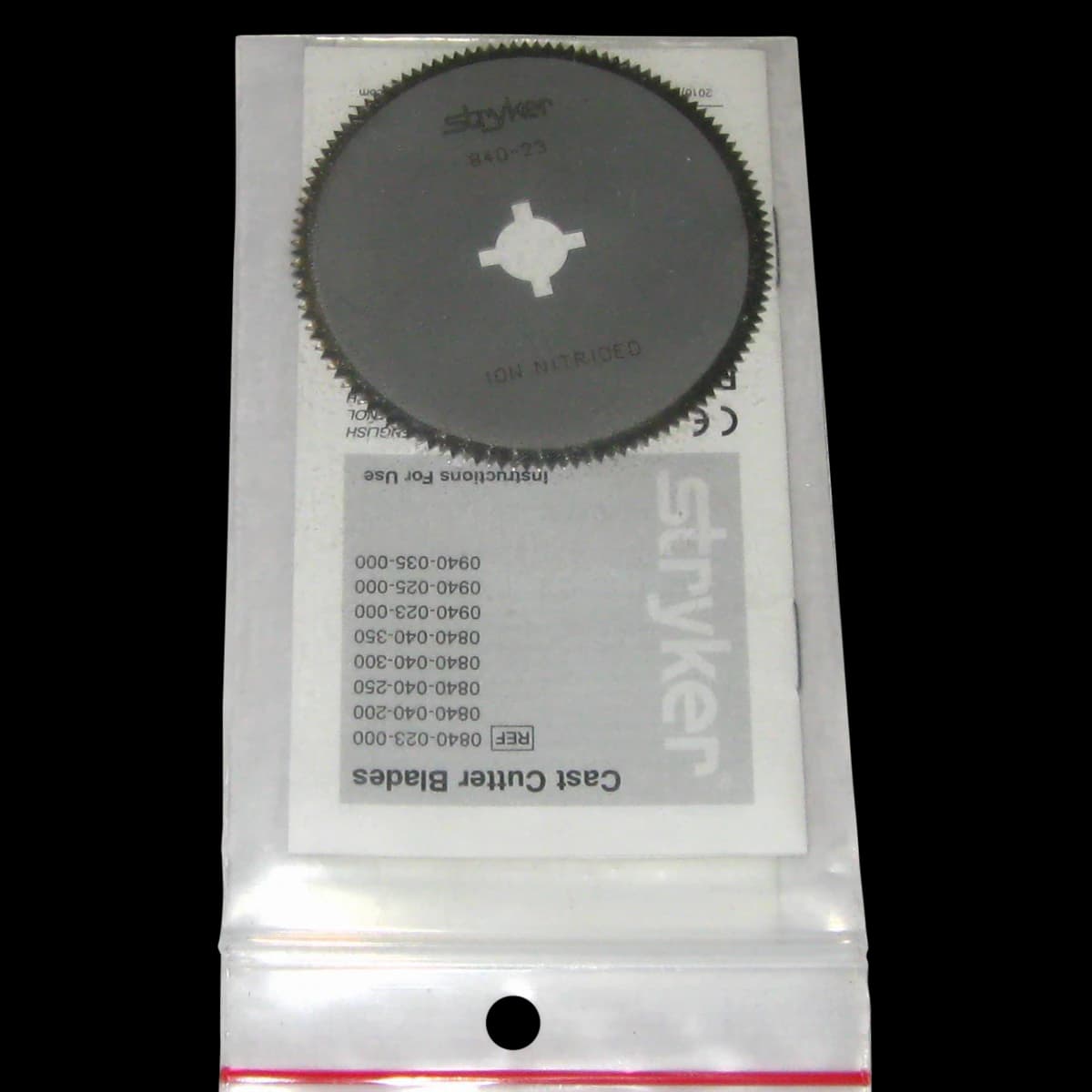 Stryker Instruments Cast Cutter Saw Blade for 840, Each - Saw Blade Cast Cutter f/840 - Image 1