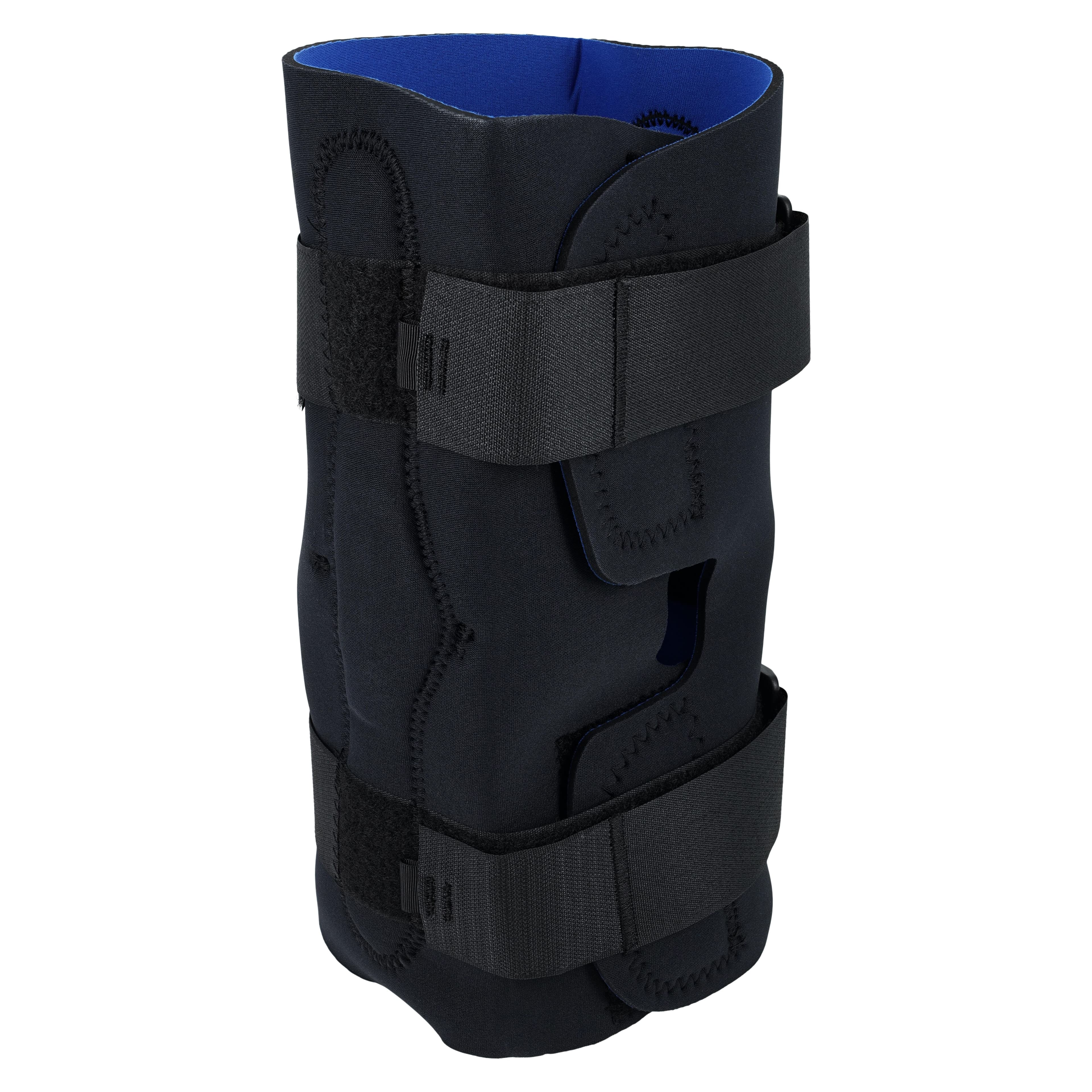 DJO Reddie Wraparound Knee Brace, Neoprene, Adult 4X-Large, 31-34" - Brace Knee Reddie Black Neo - Image 1