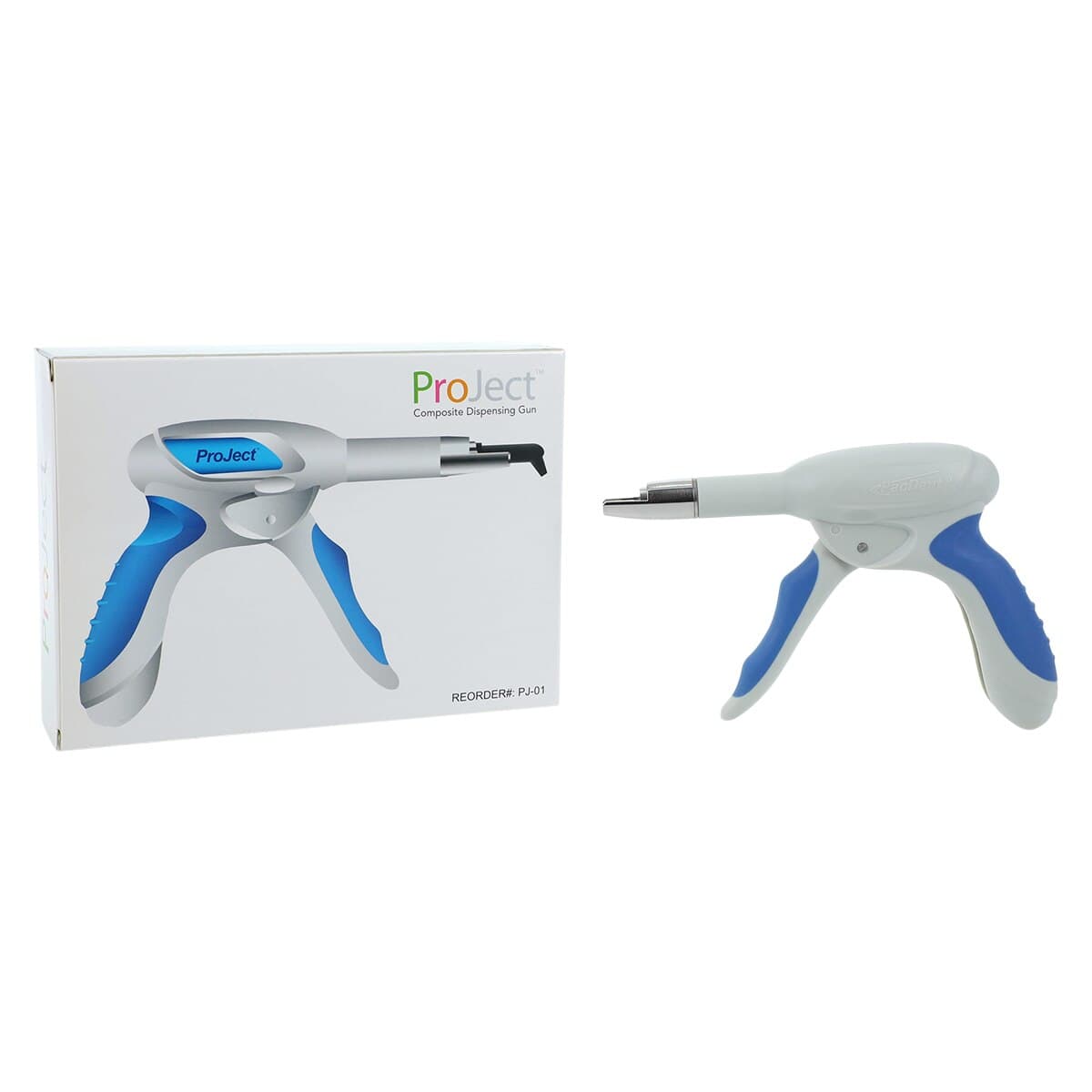 Pac-Dent ProJect Composite Unidose and Compule Dispensing Gun, 1/Pk, PJ-01 - ProJect, Composite Unidose and Compule Dispensing Gun, 1/Pk, PJ-01 - Image 1