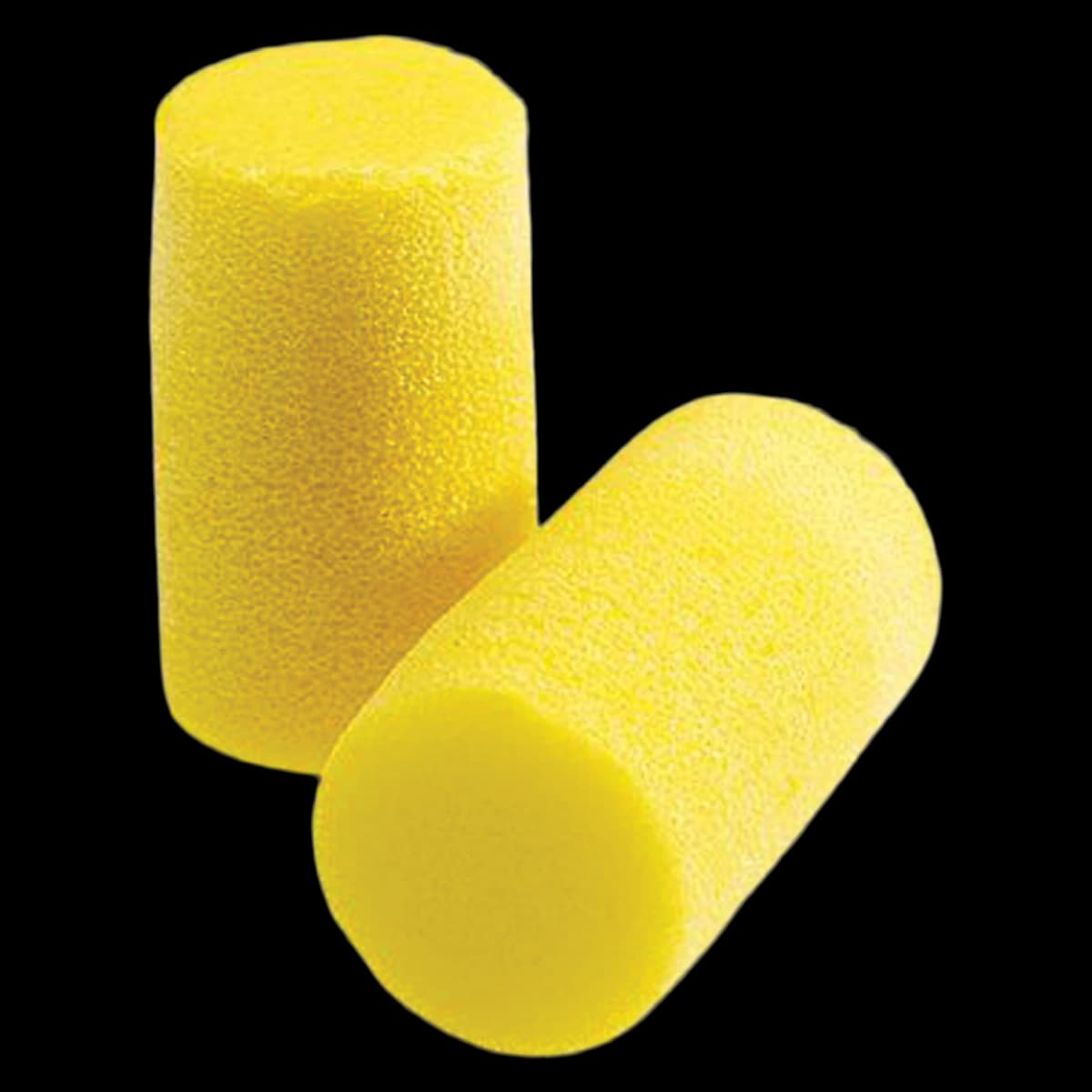 3M E-A-R Classic Uncorded Earplugs, Large/Cylinder Shape, Yellow, PVC, Single Use, 2000/Case (310-1101) - Ear Plugs E-A-R Classic+Uncord - Image 1