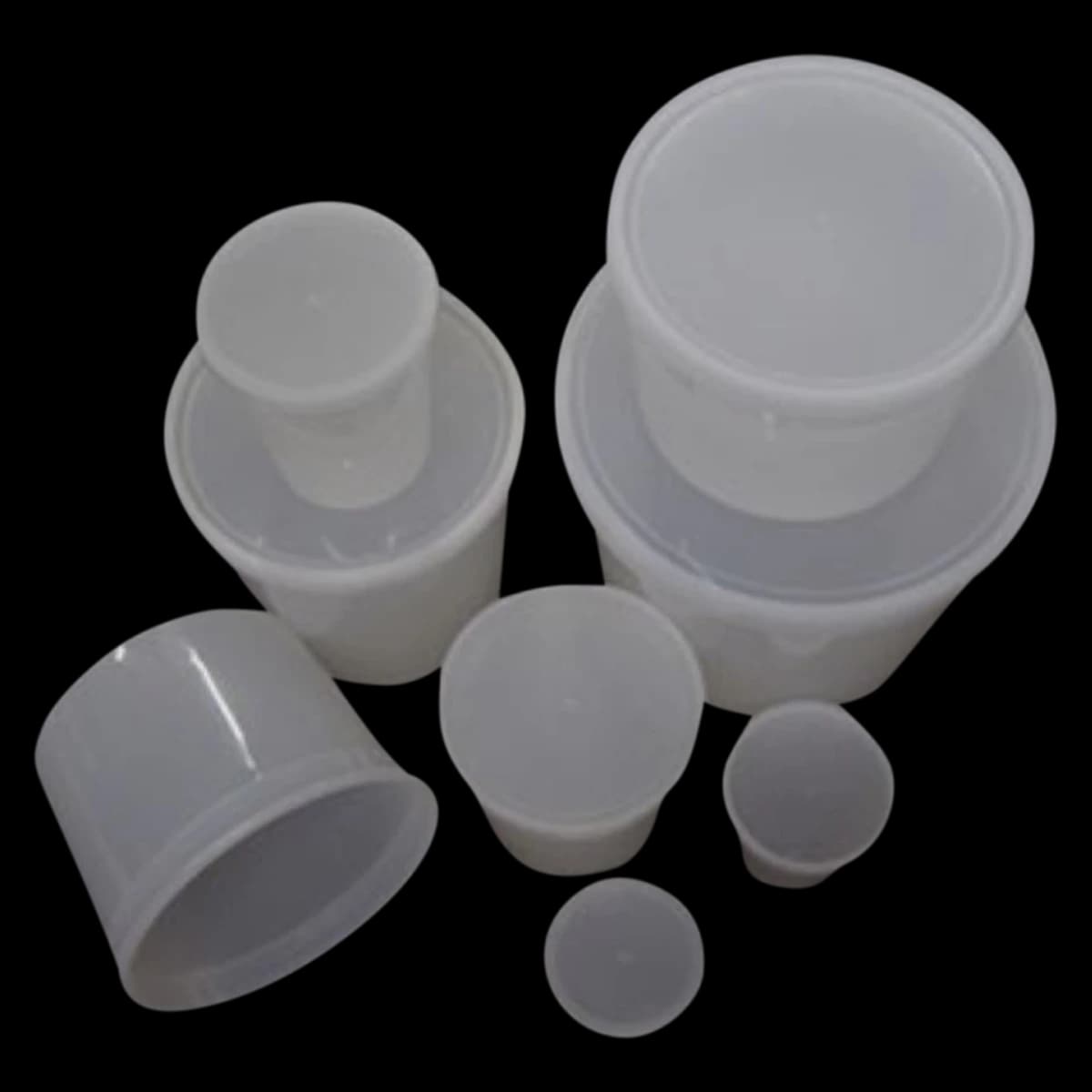 Azer Scientific Pathology Container with Snap Cap Lid, Polyethylene, 165 oz, 25/Case - Pathology Container w/ Lid - Image 1