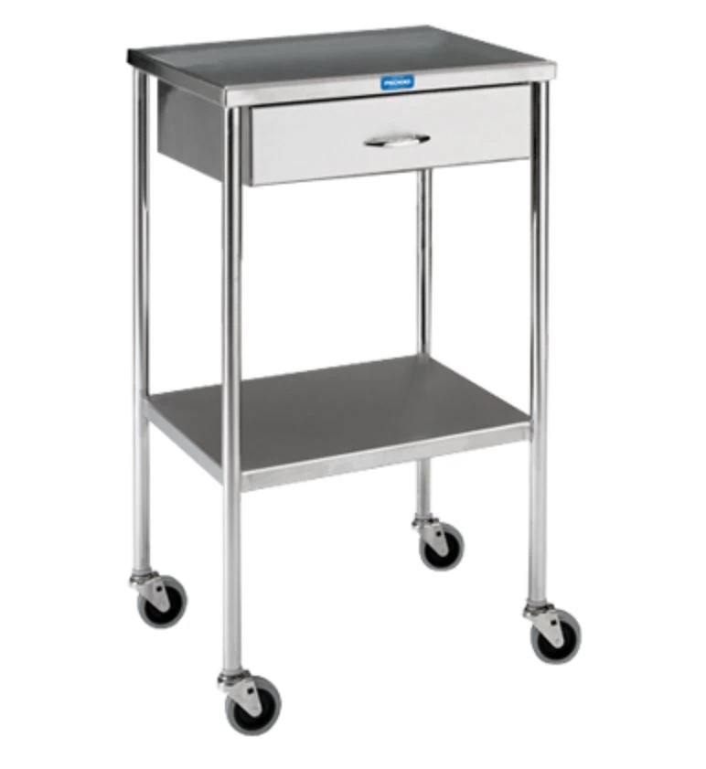 Pedigo Utility Cart with 1 Drawer, 1 Shelf, and 4 Casters - Cart Utl 1 Drawer 1 Shlf 4Cstr - Image 1