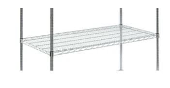 Lakeside Chrome Wire Shelf Component, 18" x 60" - Shelf Componet 18x60"Wire - Image 1