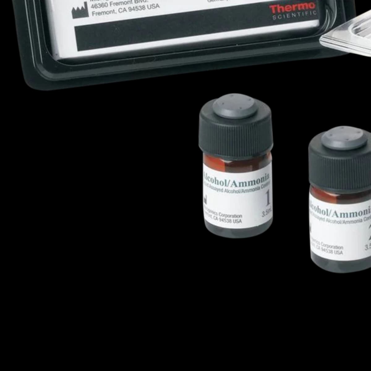 MAS Ammonia/Alcohol Bi-Level Control, 6 x 2 mL Liquid, 6/Pk - MAS Alcohol/Ammonia Control - Image 1