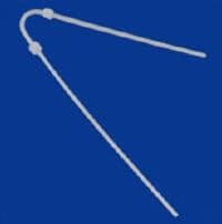 Argyle Dialysis Catheter, 2 Cuff, Left Peritoneal Tenckhoff, Pediatric, Swann Neck - Catheter Dlys Tenckhoff Swn Nk - Image 1