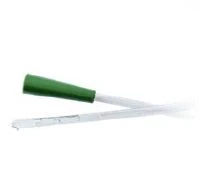 Coloplast Self-Cath Plus Intermittent Catheter, Coude Olive Tip, Hydrophilic Coated, PVC, 14 Fr - Catheter Self + Coude Olv Tip - Image 1