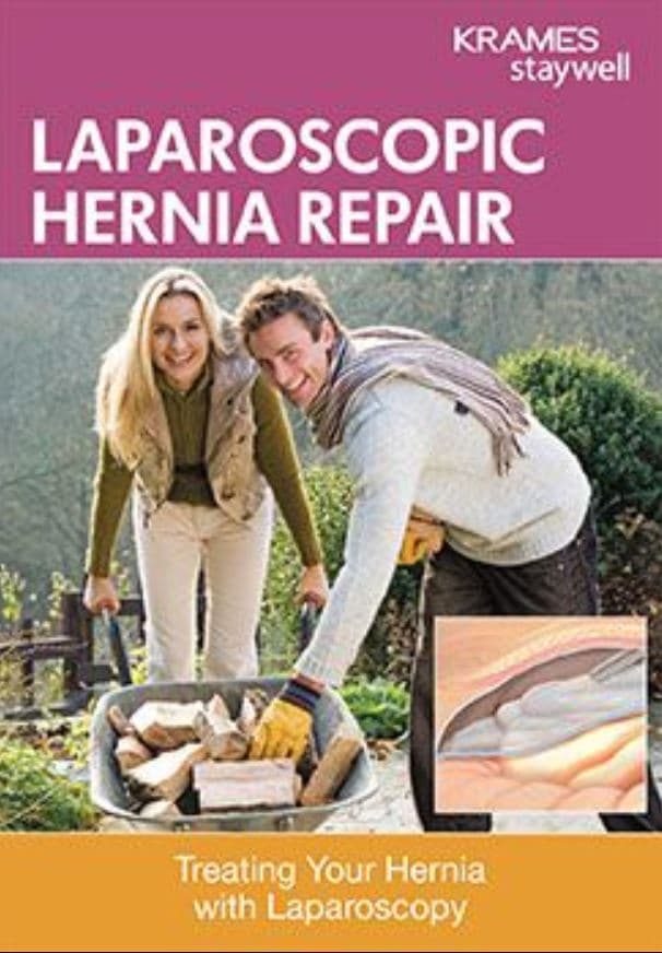 Krames Communications Laparoscopic Hernia Repair Educational Booklet, 12 Pages, Each - Booklet Lapscp Hernia Rapair - Image 1