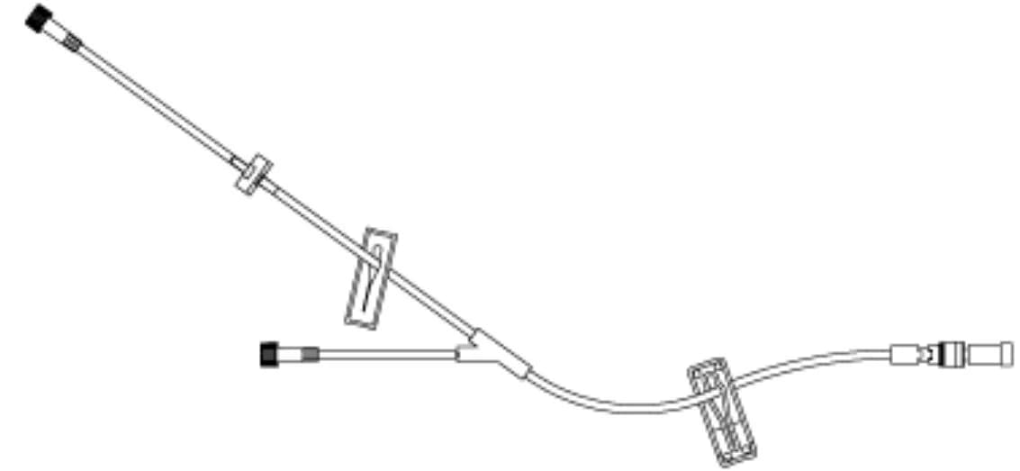 ICU Medical Lifeshield PCA IV Extension Set, 16" with Back Check Valve, Priming Volume 1.1 mL, Latex-Free, Clear, 50/Case - IV Ext Set Lifeshield PCA LF - Image 1