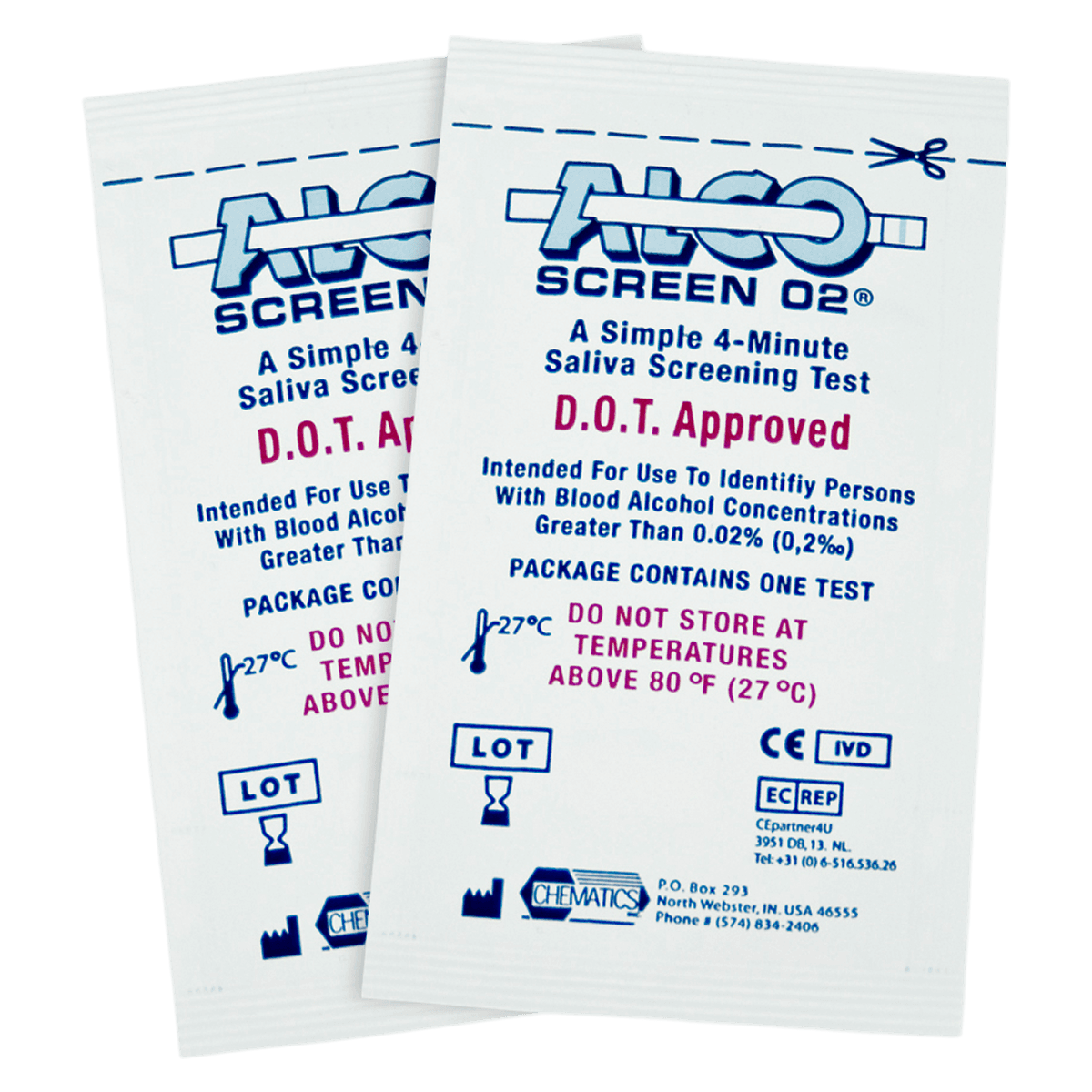 Chematics DOT Alcohol Testing Form, 8.5" x 11.75", 100/Package - Form DOT Alcohol Testing - Image 1
