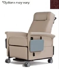 Champion 65 Series Transport Recliner, 300 lb Capacity, Cranberry - Recliner Transport Trend 2Tbl - Image 1