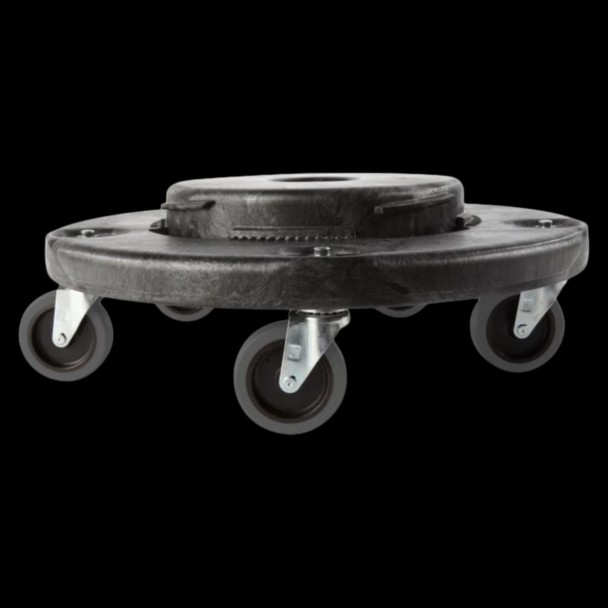 Rubbermaid Brute Transport Dolly for 22-55 Gallon Containers, 18-1/4 x 6-1/2 inches, 2 per Package - Dolly Trash f/ Brute Container - Image 1