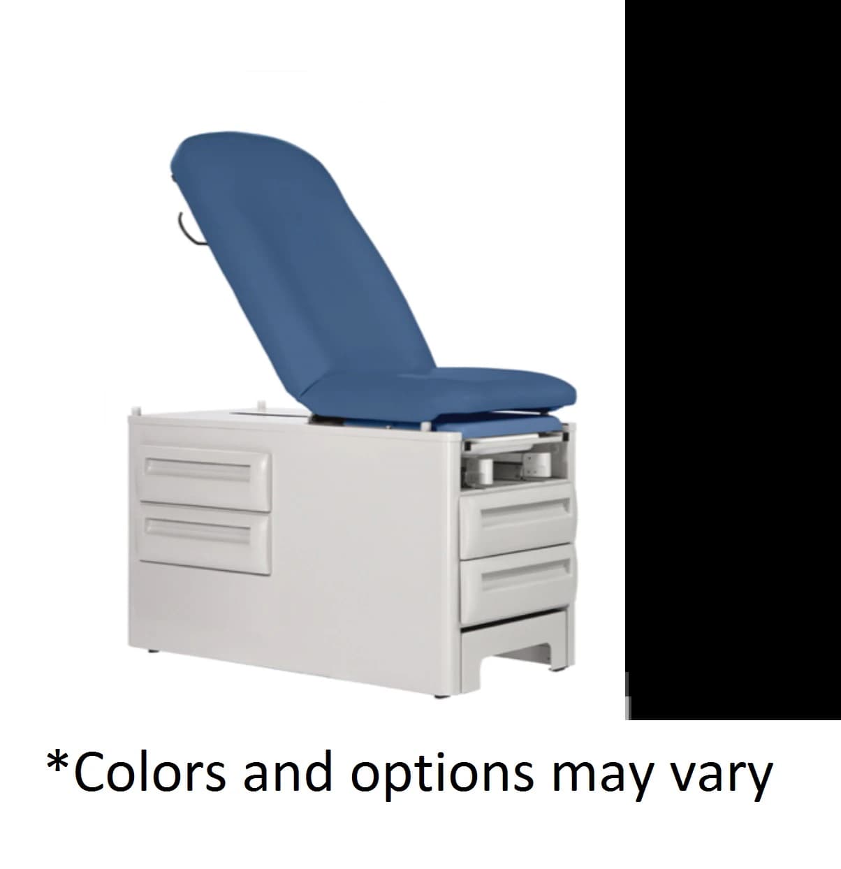 UMF Medical Signature Series Manual Exam Table, Onyx, 500 lb Capacity - Table Exam Manual - Image 1