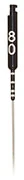Kerr LightSpeed LSX Rotary File, Size #80, 21 mm, Nickel-Titanium, 6/Pack, LX21080 (835-8021) - #80 LightSpeed LSX 21mm Pack of 6 - Image 1