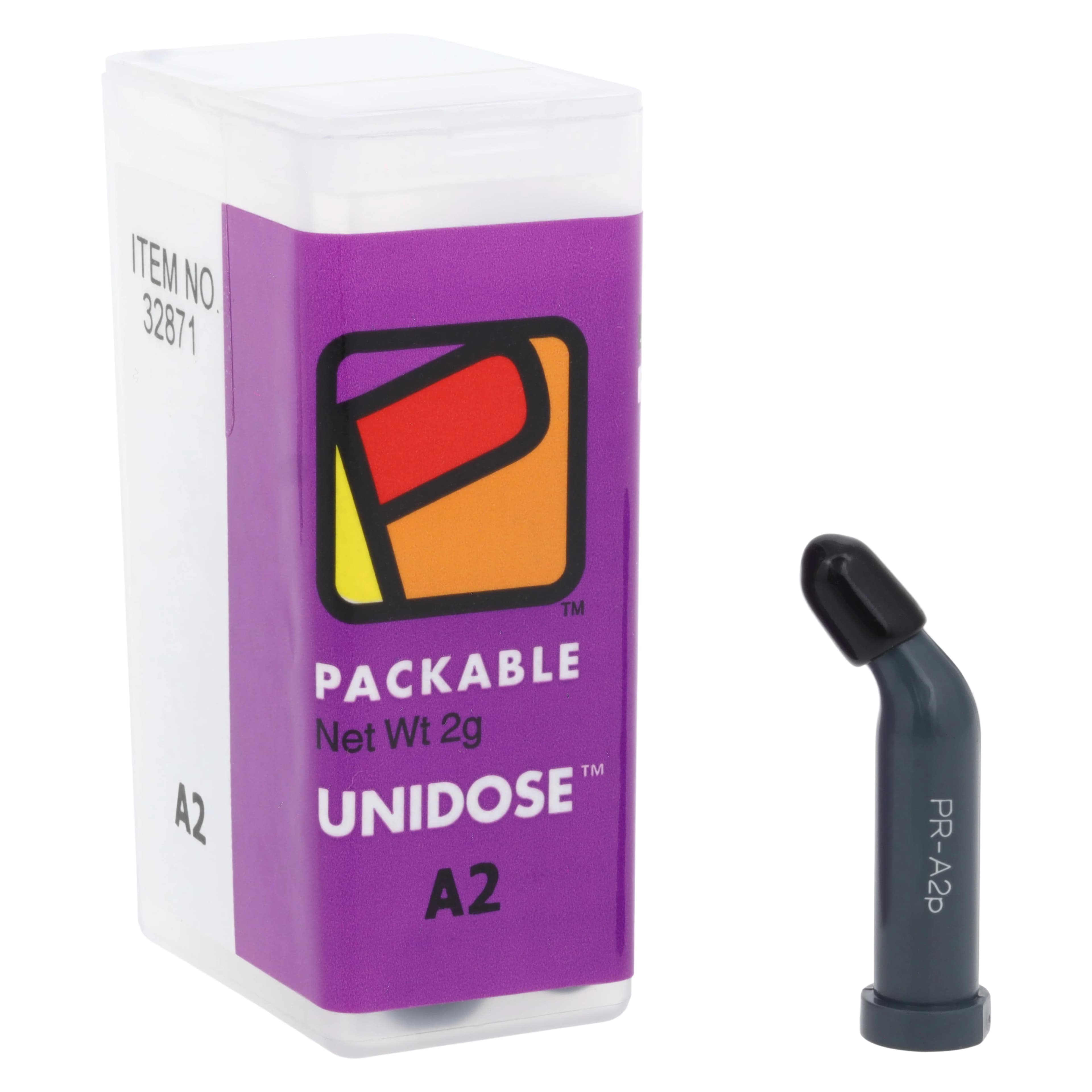 Kerr Premise Nanofilled Packable Composite, Unidose Refill, Shade A2-P, 0.2 g per Tip, 20 Tips/Pack, 32871 - Premise Nanofilled Packable Composite, Unidose Refill, 0.2 g, A2-P, 20/Pk - Image 1