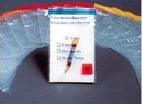 Saf-T-Zip Specimen Transport Bag, 6x9", Orange, Zip Closure, 1000/Case - Bag Saf-T-Zip Orange Doc Pouch - Image 1