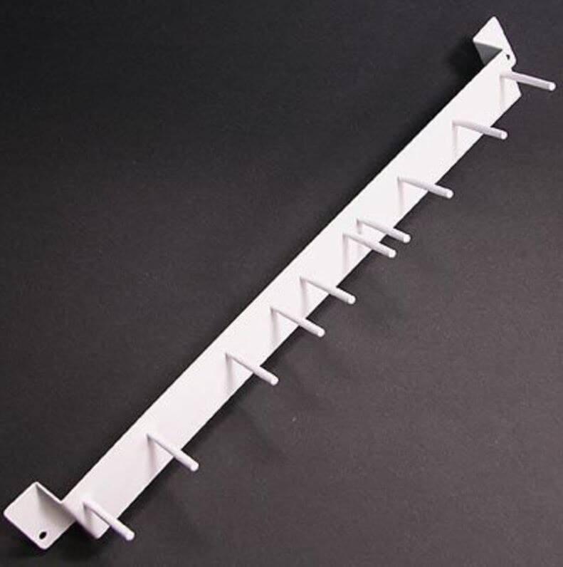 Sklar Instruments Drying Rack Brush, Stainless Steel, 17" Straight, White, Reusable - Drying Rack Brush - Image 1