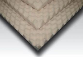 Span America Medical Comfort Series Convoluted Foam Bed Pad Overlay, Polyurethane, 12/Case - Overlay Convoluted Comfort Fm - Image 1